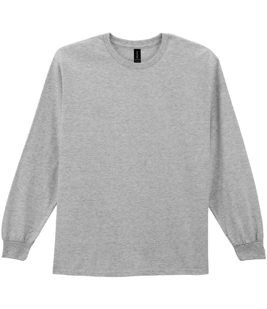 Gildan GD14 Sport Grey Front -  Ready to be Embroidered and Printed by Custard Workwear - Cheap Personalised and Customised Workwear in Nottinghamshire, Derbyshire and Leicestershire