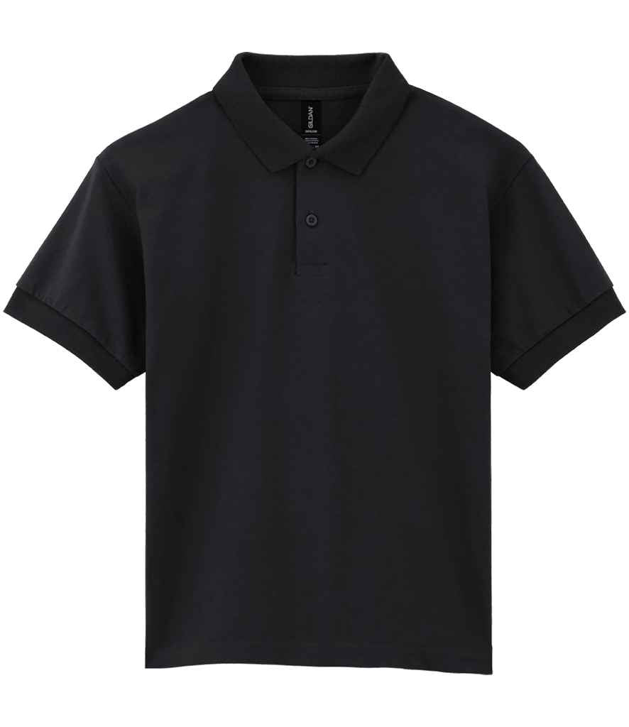 Gildan GD40B Black Front -  Ready to be Embroidered and Printed by Custard Workwear - Cheap Personalised and Customised Workwear in Nottinghamshire, Derbyshire and Leicestershire