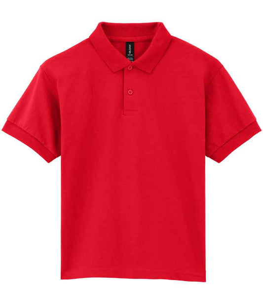Gildan GD40B Red Front -  Ready to be Embroidered and Printed by Custard Workwear - Cheap Personalised and Customised Workwear in Nottinghamshire, Derbyshire and Leicestershire