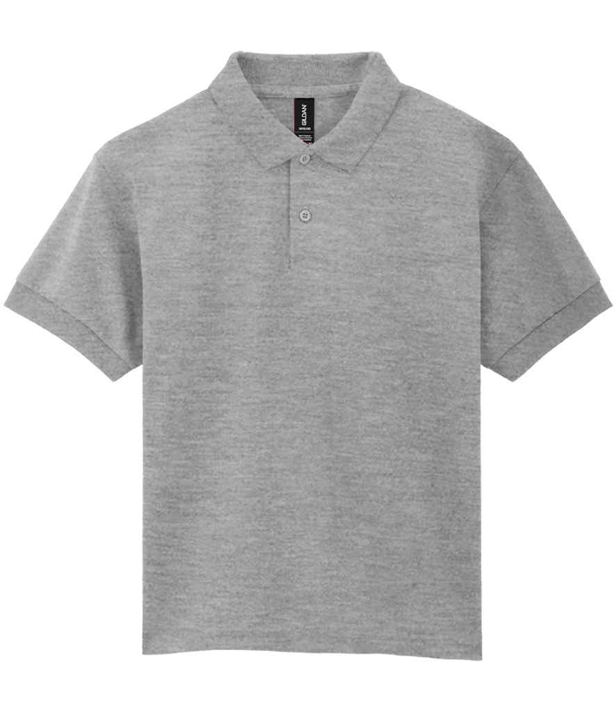 Gildan GD40B Sport Grey Front -  Ready to be Embroidered and Printed by Custard Workwear - Cheap Personalised and Customised Workwear in Nottinghamshire, Derbyshire and Leicestershire