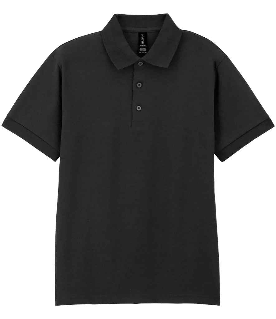 Gildan GD40 Black Front -  Ready to be Embroidered and Printed by Custard Workwear - Cheap Personalised and Customised Workwear in Nottinghamshire, Derbyshire and Leicestershire
