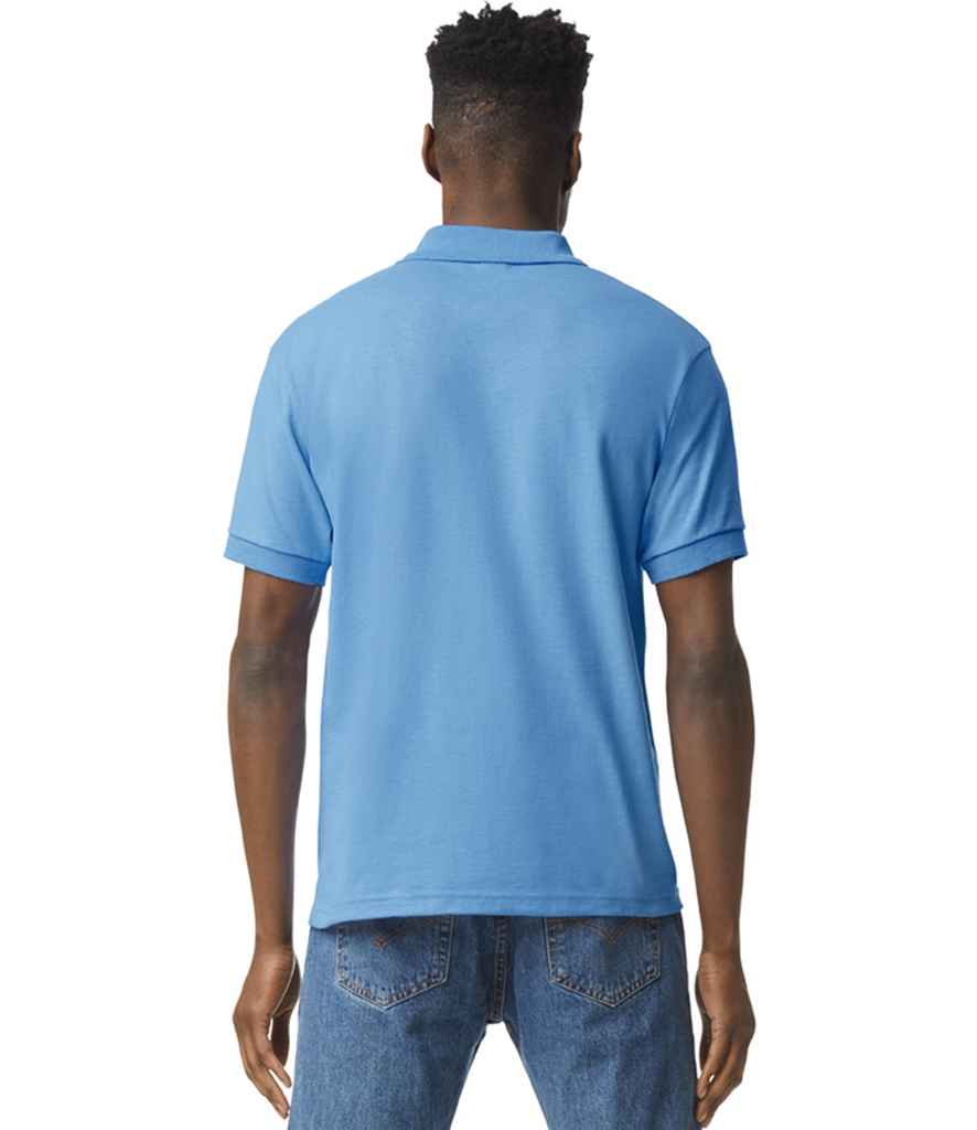 Gildan GD40 Carolina Blue Model -  Ready to be Embroidered and Printed by Custard Workwear - Cheap Personalised and Customised Workwear in Nottinghamshire, Derbyshire and Leicestershire