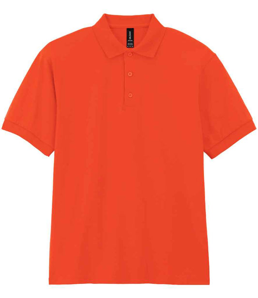 Gildan GD40 Orange Front -  Ready to be Embroidered and Printed by Custard Workwear - Cheap Personalised and Customised Workwear in Nottinghamshire, Derbyshire and Leicestershire
