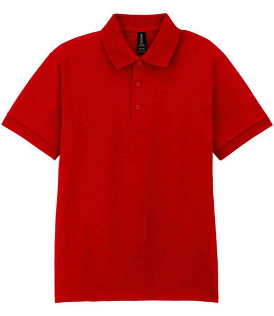 Gildan GD40 Red Front -  Ready to be Embroidered and Printed by Custard Workwear - Cheap Personalised and Customised Workwear in Nottinghamshire, Derbyshire and Leicestershire