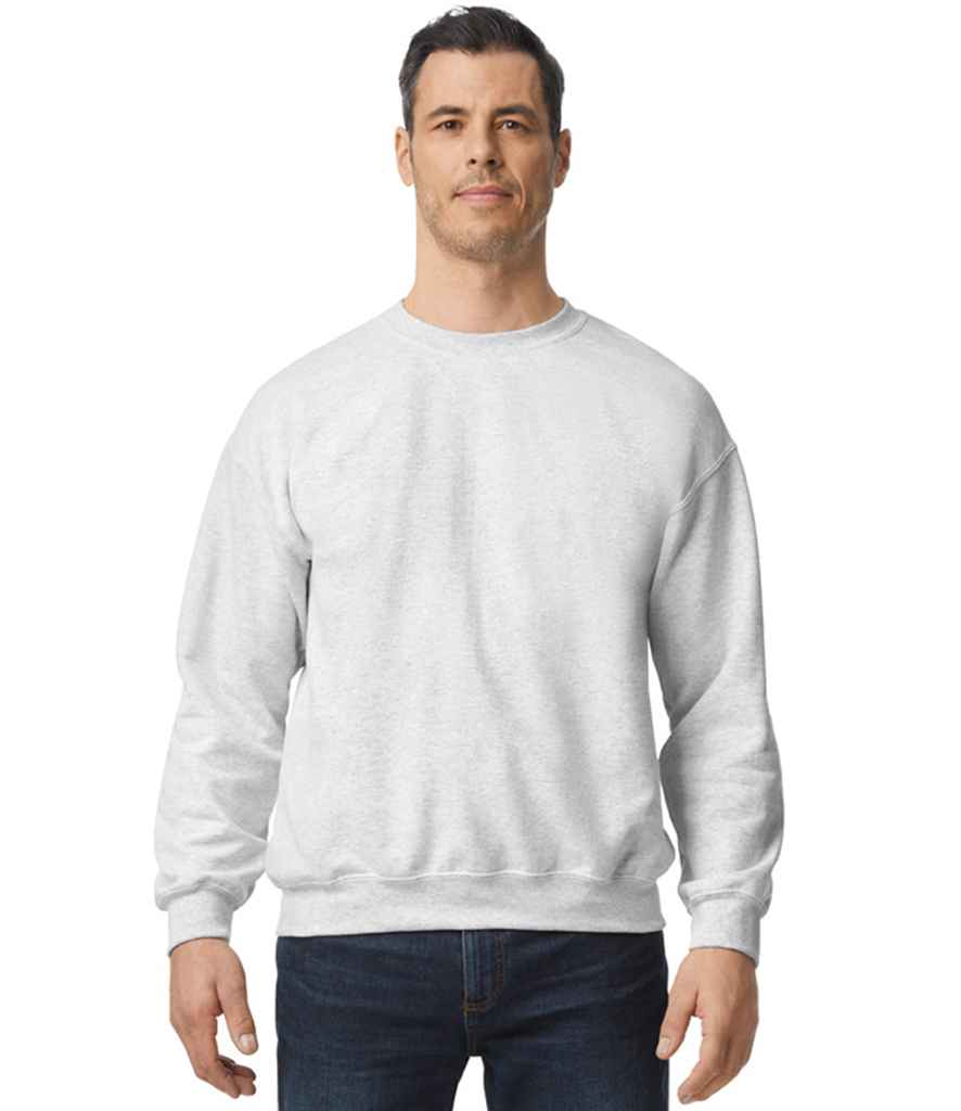Gildan GD52 Ash Model -  Ready to be Embroidered and Printed by Custard Workwear - Cheap Personalised and Customised Workwear in Nottinghamshire, Derbyshire and Leicestershire