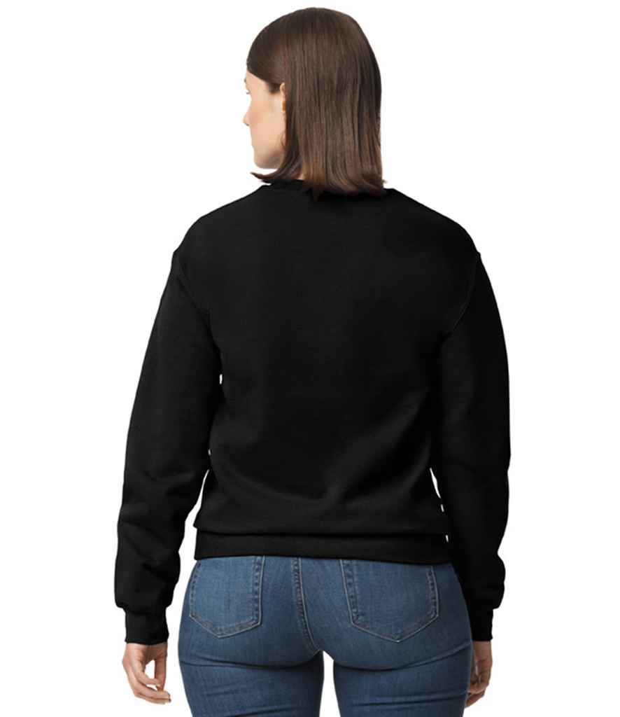 Gildan GD52 Black Model -  Ready to be Embroidered and Printed by Custard Workwear - Cheap Personalised and Customised Workwear in Nottinghamshire, Derbyshire and Leicestershire