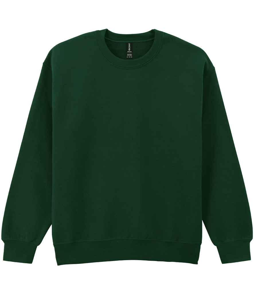 Gildan GD52 Forest Green Front -  Ready to be Embroidered and Printed by Custard Workwear - Cheap Personalised and Customised Workwear in Nottinghamshire, Derbyshire and Leicestershire