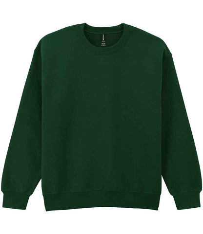 Gildan GD52 Forest Green Front -  Ready to be Embroidered and Printed by Custard Workwear - Cheap Personalised and Customised Workwear in Nottinghamshire, Derbyshire and Leicestershire