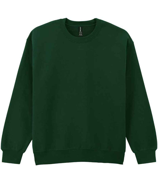 Gildan GD52 Forest Green Front -  Ready to be Embroidered and Printed by Custard Workwear - Cheap Personalised and Customised Workwear in Nottinghamshire, Derbyshire and Leicestershire