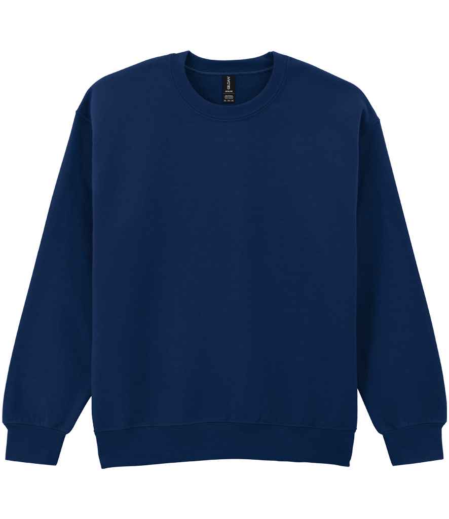 Gildan GD52 Navy Front -  Ready to be Embroidered and Printed by Custard Workwear - Cheap Personalised and Customised Workwear in Nottinghamshire, Derbyshire and Leicestershire