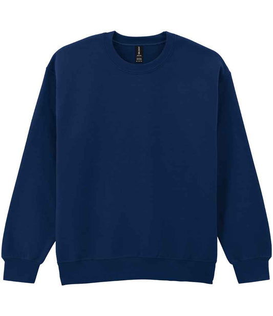 Gildan GD52 Navy Front -  Ready to be Embroidered and Printed by Custard Workwear - Cheap Personalised and Customised Workwear in Nottinghamshire, Derbyshire and Leicestershire