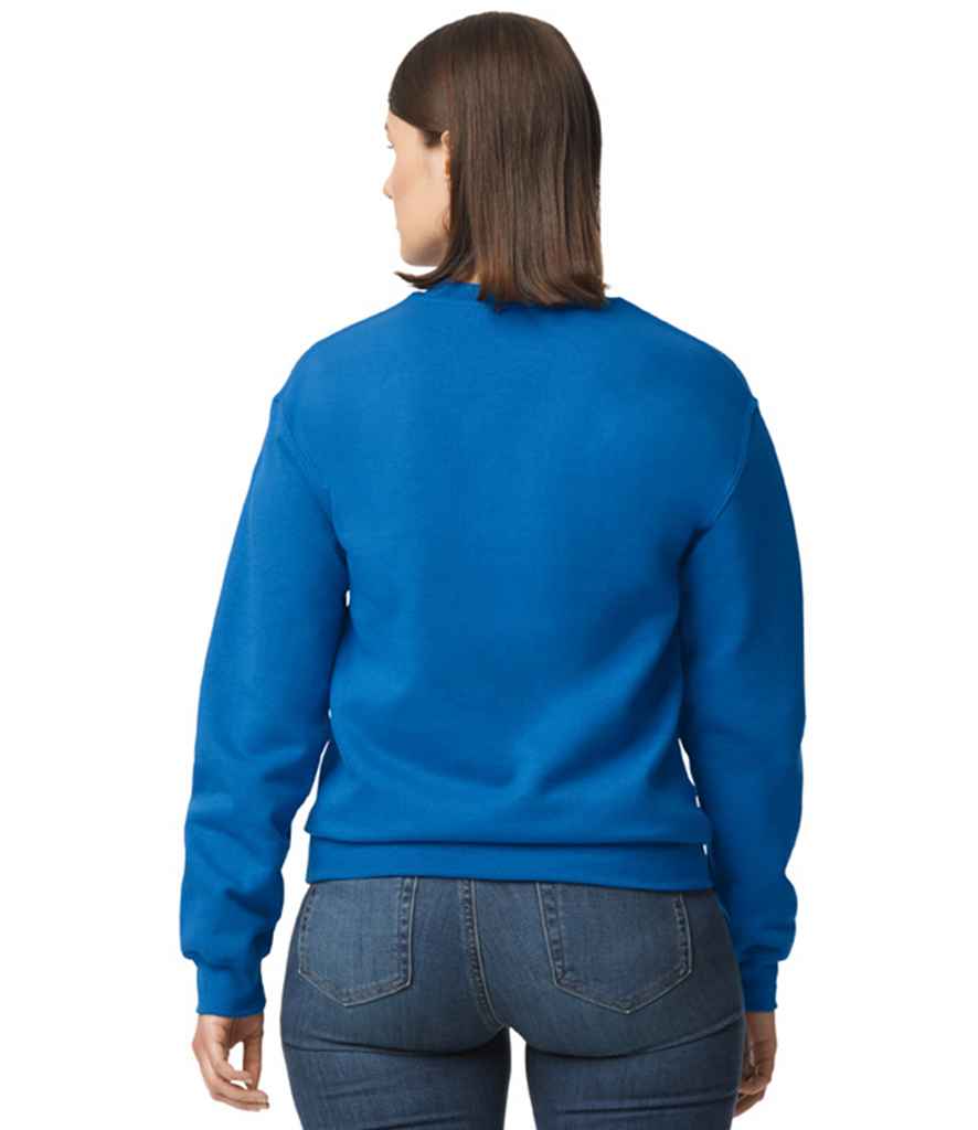 Gildan GD52 Royal Blue Model -  Ready to be Embroidered and Printed by Custard Workwear - Cheap Personalised and Customised Workwear in Nottinghamshire, Derbyshire and Leicestershire