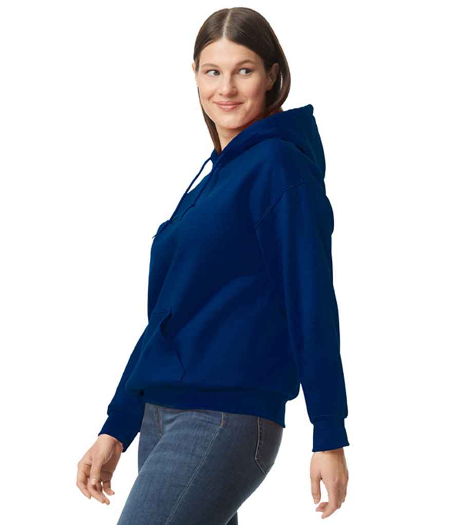 Gildan GD54 Navy Model -  Ready to be Embroidered and Printed by Custard Workwear - Cheap Personalised and Customised Workwear in Nottinghamshire, Derbyshire and Leicestershire