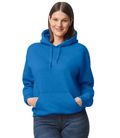 Gildan GD54 Royal Blue Model -  Ready to be Embroidered and Printed by Custard Workwear - Cheap Personalised and Customised Workwear in Nottinghamshire, Derbyshire and Leicestershire