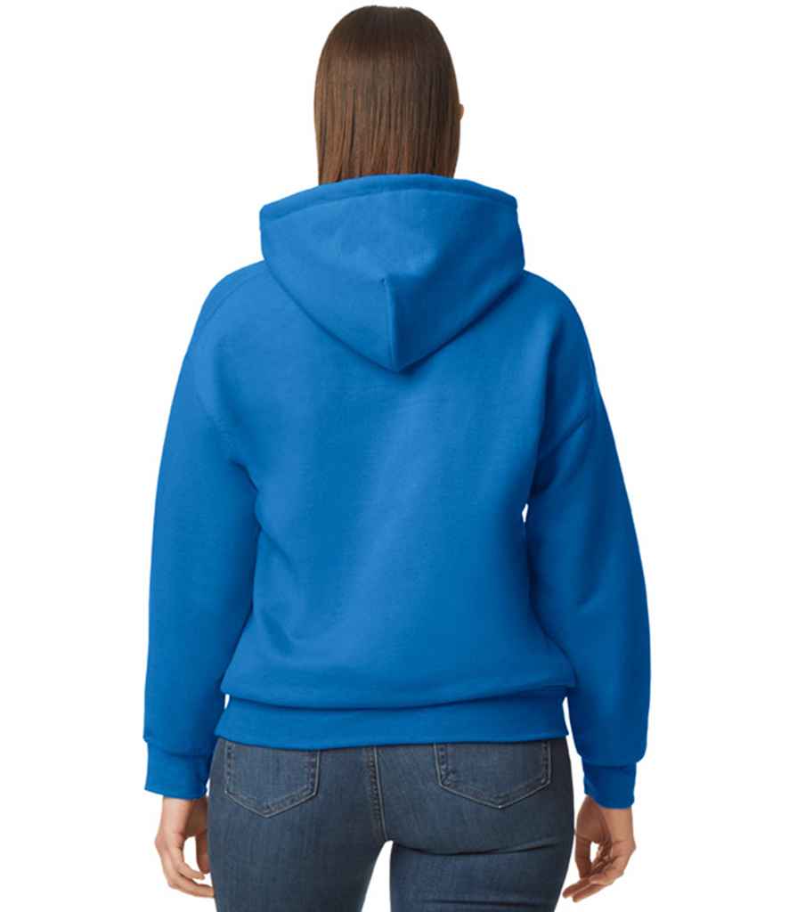 Gildan GD54 Royal Blue Model -  Ready to be Embroidered and Printed by Custard Workwear - Cheap Personalised and Customised Workwear in Nottinghamshire, Derbyshire and Leicestershire
