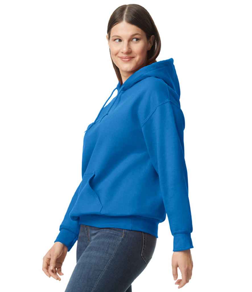 Gildan GD54 Royal Blue Model -  Ready to be Embroidered and Printed by Custard Workwear - Cheap Personalised and Customised Workwear in Nottinghamshire, Derbyshire and Leicestershire