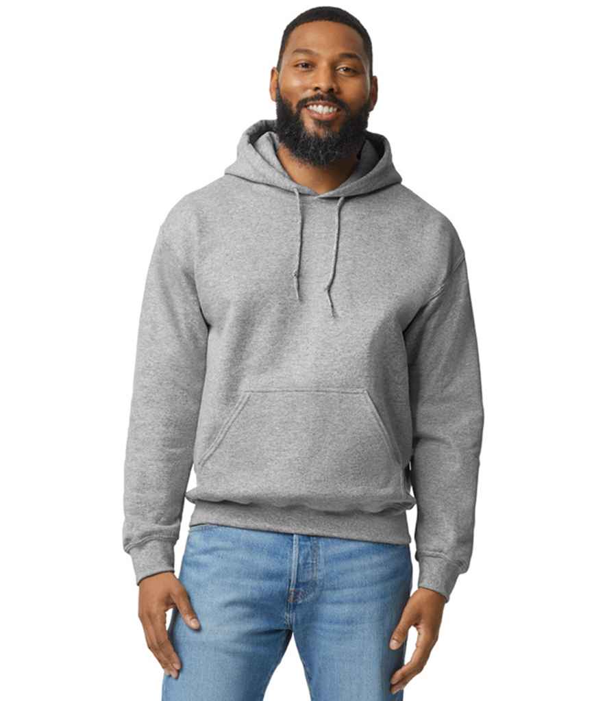 Gildan GD54 Sport Grey Model -  Ready to be Embroidered and Printed by Custard Workwear - Cheap Personalised and Customised Workwear in Nottinghamshire, Derbyshire and Leicestershire