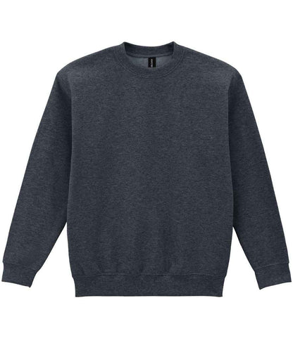 Gildan GD56B Dark Heather Front -  Ready to be Embroidered and Printed by Custard Workwear - Cheap Personalised and Customised Workwear in Nottinghamshire, Derbyshire and Leicestershire