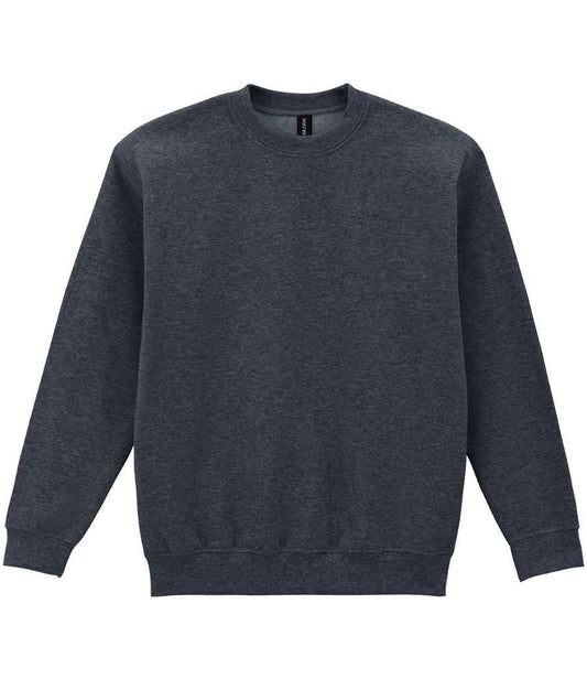 Gildan GD56B Dark Heather Front -  Ready to be Embroidered and Printed by Custard Workwear - Cheap Personalised and Customised Workwear in Nottinghamshire, Derbyshire and Leicestershire