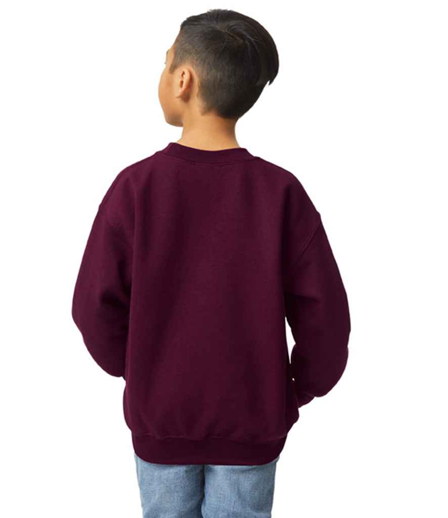 Gildan GD56B Maroon Model -  Ready to be Embroidered and Printed by Custard Workwear - Cheap Personalised and Customised Workwear in Nottinghamshire, Derbyshire and Leicestershire