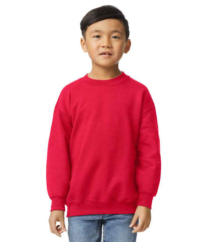 Gildan GD56B Red Model -  Ready to be Embroidered and Printed by Custard Workwear - Cheap Personalised and Customised Workwear in Nottinghamshire, Derbyshire and Leicestershire
