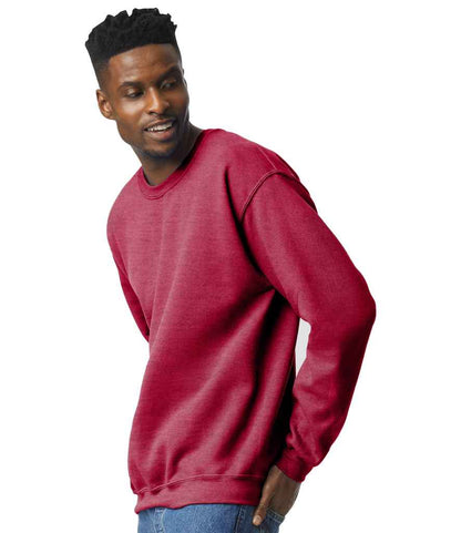 Gildan GD56 Antique Cherry Red Model -  Ready to be Embroidered and Printed by Custard Workwear - Cheap Personalised and Customised Workwear in Nottinghamshire, Derbyshire and Leicestershire