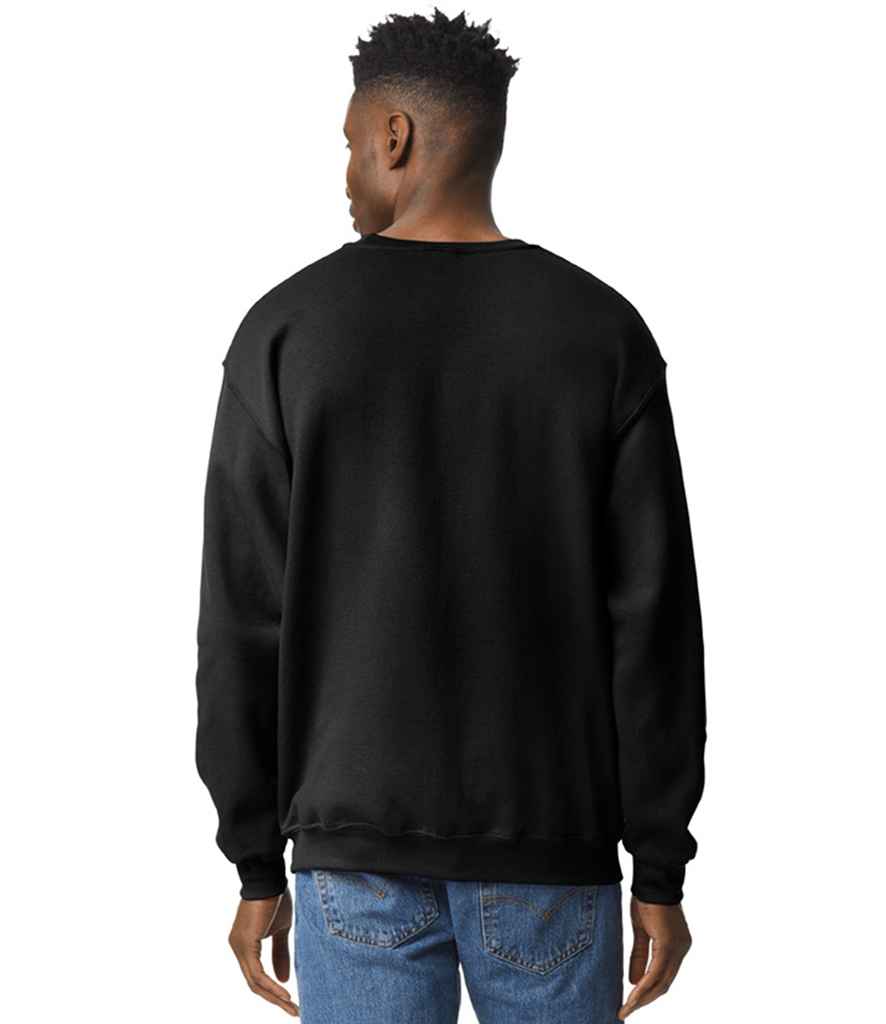 Gildan GD56 Black Model -  Ready to be Embroidered and Printed by Custard Workwear - Cheap Personalised and Customised Workwear in Nottinghamshire, Derbyshire and Leicestershire