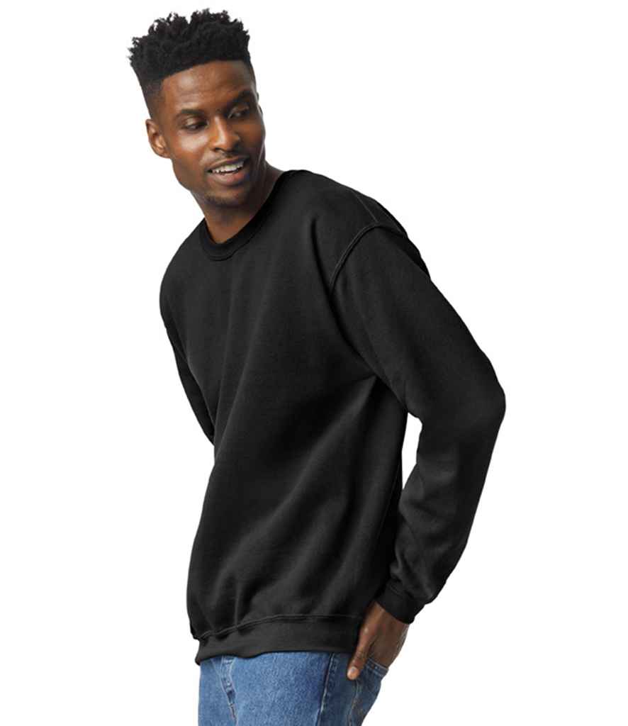 Gildan GD56 Black Model -  Ready to be Embroidered and Printed by Custard Workwear - Cheap Personalised and Customised Workwear in Nottinghamshire, Derbyshire and Leicestershire