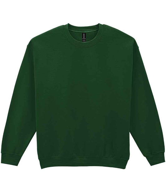 Gildan GD56 Forest Green Front -  Ready to be Embroidered and Printed by Custard Workwear - Cheap Personalised and Customised Workwear in Nottinghamshire, Derbyshire and Leicestershire