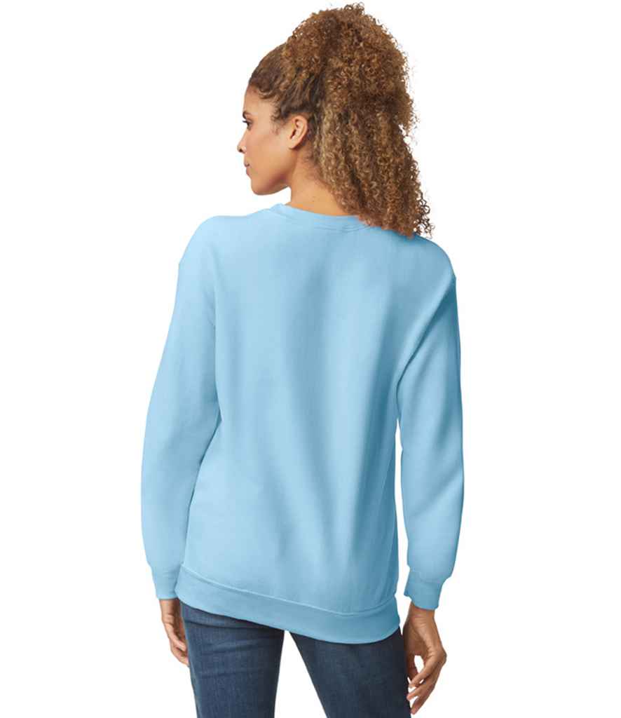 Gildan GD56 Light Blue Model -  Ready to be Embroidered and Printed by Custard Workwear - Cheap Personalised and Customised Workwear in Nottinghamshire, Derbyshire and Leicestershire
