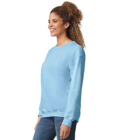 Gildan GD56 Light Blue Model -  Ready to be Embroidered and Printed by Custard Workwear - Cheap Personalised and Customised Workwear in Nottinghamshire, Derbyshire and Leicestershire