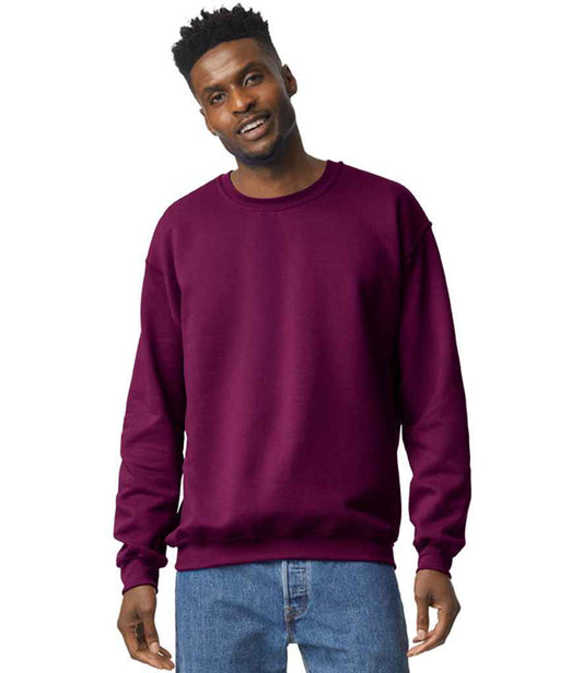 Gildan GD56 Maroon Model -  Ready to be Embroidered and Printed by Custard Workwear - Cheap Personalised and Customised Workwear in Nottinghamshire, Derbyshire and Leicestershire