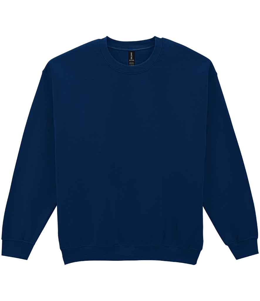 Gildan GD56 Navy Front -  Ready to be Embroidered and Printed by Custard Workwear - Cheap Personalised and Customised Workwear in Nottinghamshire, Derbyshire and Leicestershire