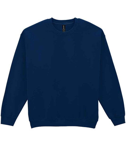 Gildan GD56 Navy Front -  Ready to be Embroidered and Printed by Custard Workwear - Cheap Personalised and Customised Workwear in Nottinghamshire, Derbyshire and Leicestershire
