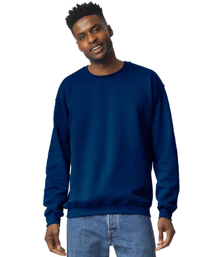Gildan GD56 Navy Model -  Ready to be Embroidered and Printed by Custard Workwear - Cheap Personalised and Customised Workwear in Nottinghamshire, Derbyshire and Leicestershire