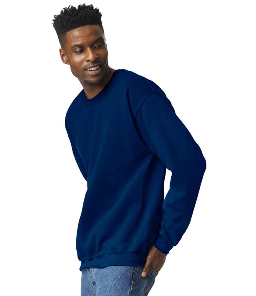Gildan GD56 Navy Model -  Ready to be Embroidered and Printed by Custard Workwear - Cheap Personalised and Customised Workwear in Nottinghamshire, Derbyshire and Leicestershire