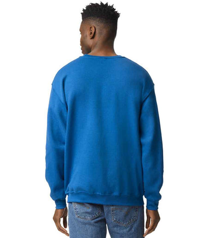 Gildan GD56 Royal Blue Model -  Ready to be Embroidered and Printed by Custard Workwear - Cheap Personalised and Customised Workwear in Nottinghamshire, Derbyshire and Leicestershire
