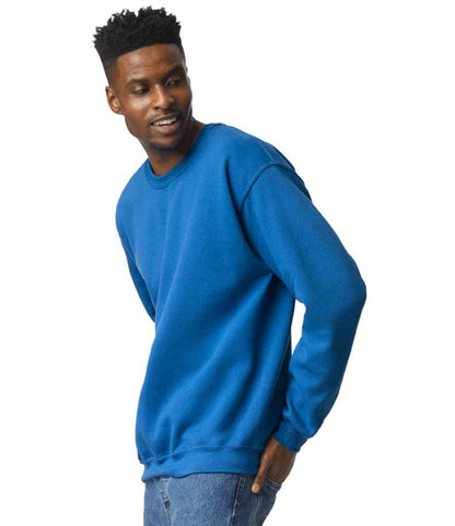 Gildan GD56 Royal Blue Model -  Ready to be Embroidered and Printed by Custard Workwear - Cheap Personalised and Customised Workwear in Nottinghamshire, Derbyshire and Leicestershire