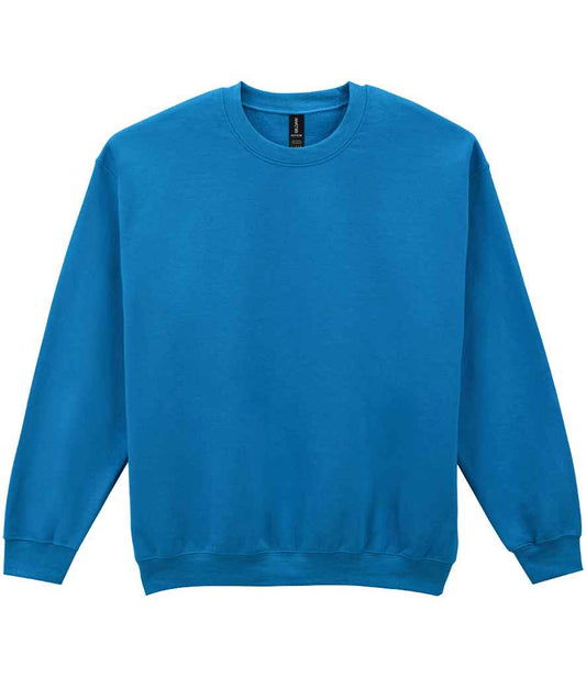 Gildan GD56 Sapphire Blue Front -  Ready to be Embroidered and Printed by Custard Workwear - Cheap Personalised and Customised Workwear in Nottinghamshire, Derbyshire and Leicestershire