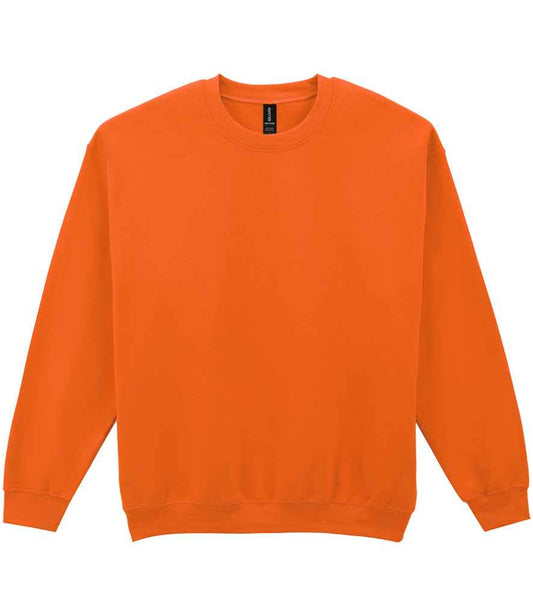 Gildan GD56 S Orange Front -  Ready to be Embroidered and Printed by Custard Workwear - Cheap Personalised and Customised Workwear in Nottinghamshire, Derbyshire and Leicestershire