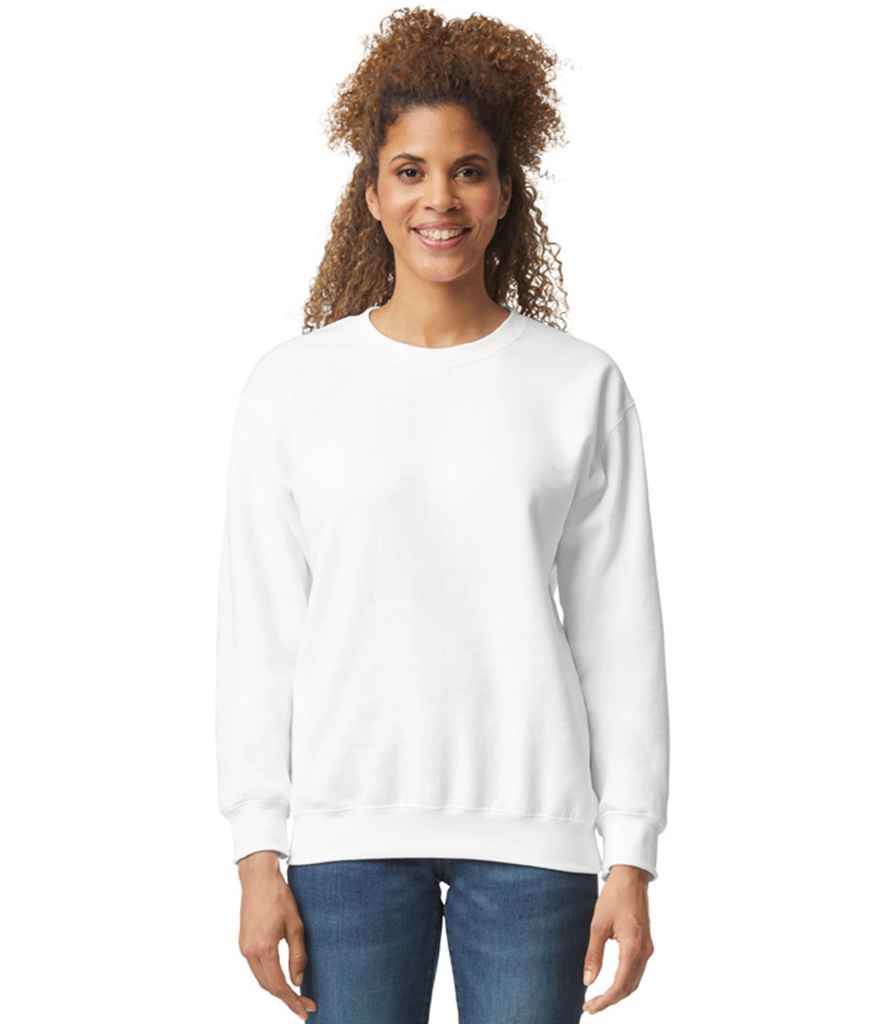 Gildan GD56 White Model -  Ready to be Embroidered and Printed by Custard Workwear - Cheap Personalised and Customised Workwear in Nottinghamshire, Derbyshire and Leicestershire