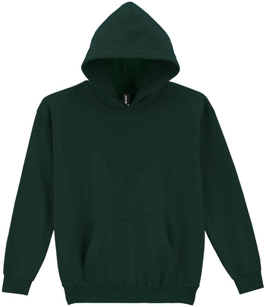 Gildan GD57B Forest Green Front -  Ready to be Embroidered and Printed by Custard Workwear - Cheap Personalised and Customised Workwear in Nottinghamshire, Derbyshire and Leicestershire