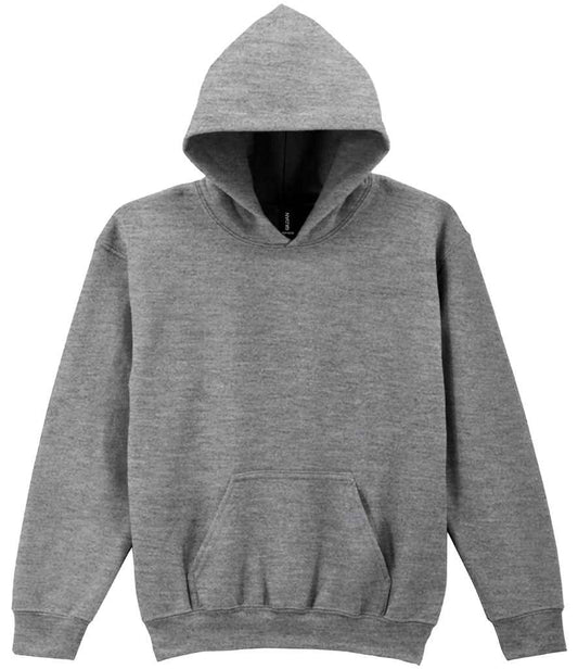 Gildan GD57B Graphite Heather Front -  Ready to be Embroidered and Printed by Custard Workwear - Cheap Personalised and Customised Workwear in Nottinghamshire, Derbyshire and Leicestershire