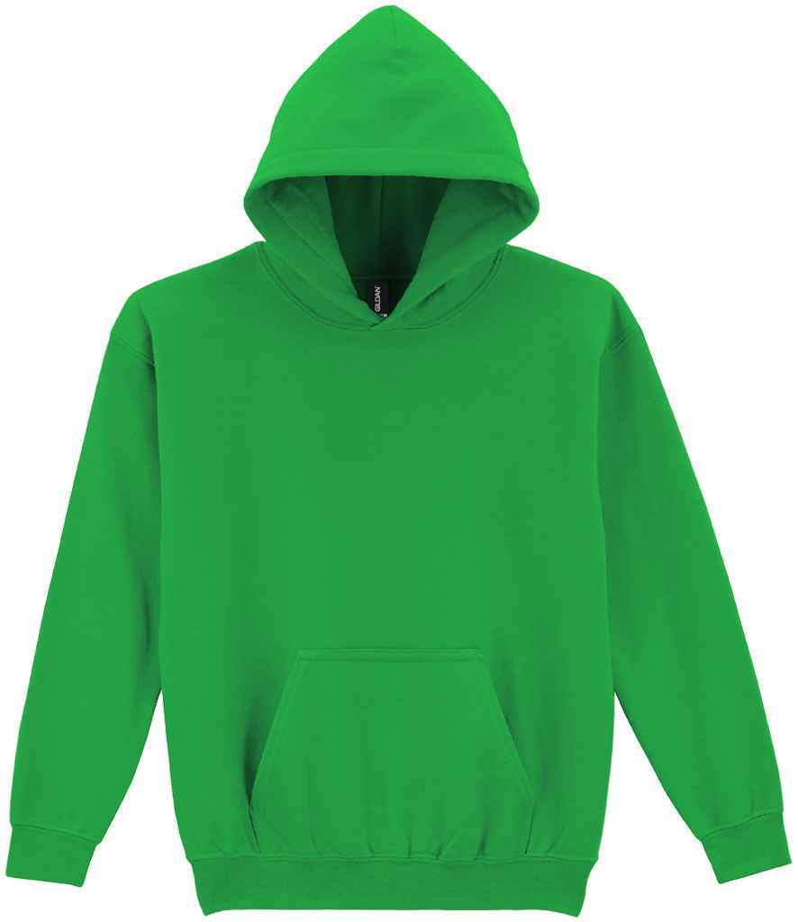 Gildan GD57B Irish Green Front -  Ready to be Embroidered and Printed by Custard Workwear - Cheap Personalised and Customised Workwear in Nottinghamshire, Derbyshire and Leicestershire