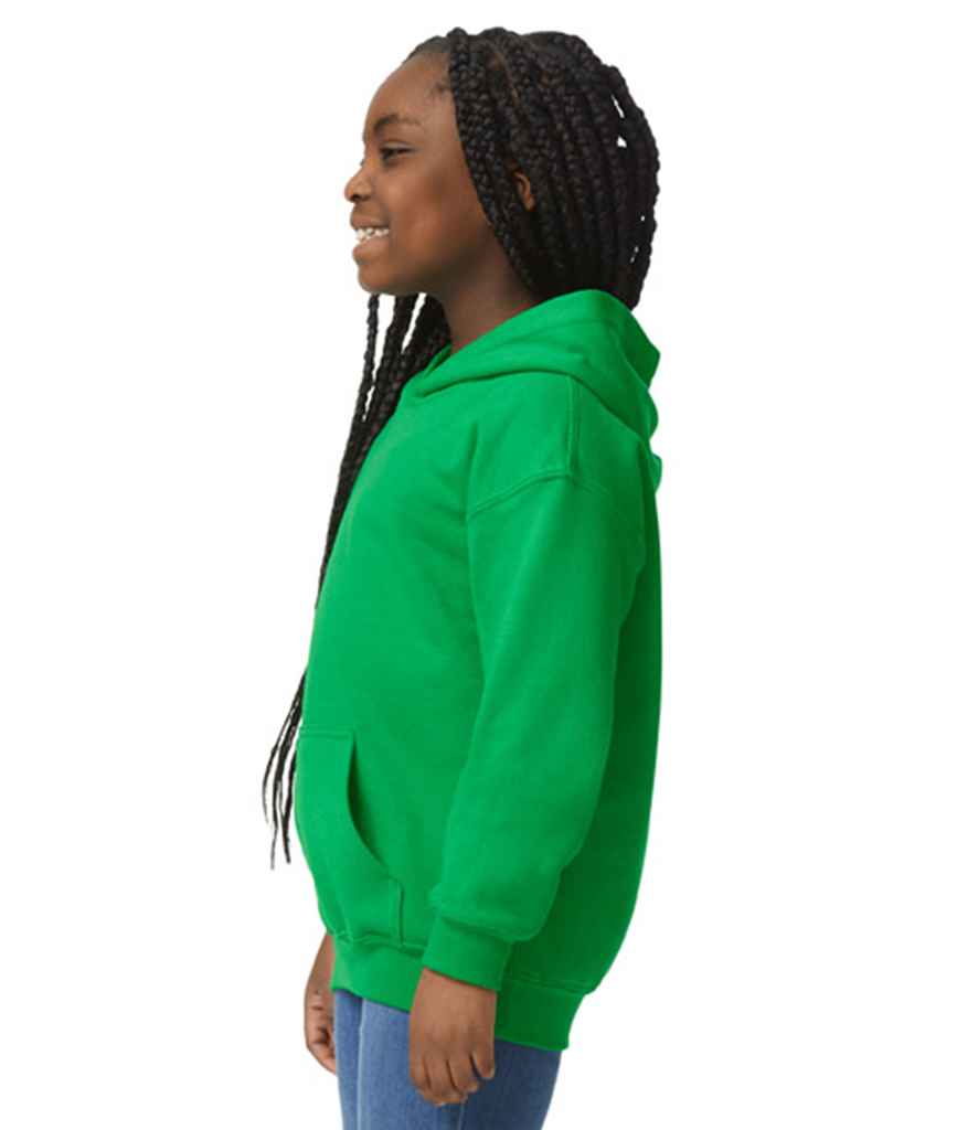 Gildan GD57B Irish Green Model -  Ready to be Embroidered and Printed by Custard Workwear - Cheap Personalised and Customised Workwear in Nottinghamshire, Derbyshire and Leicestershire