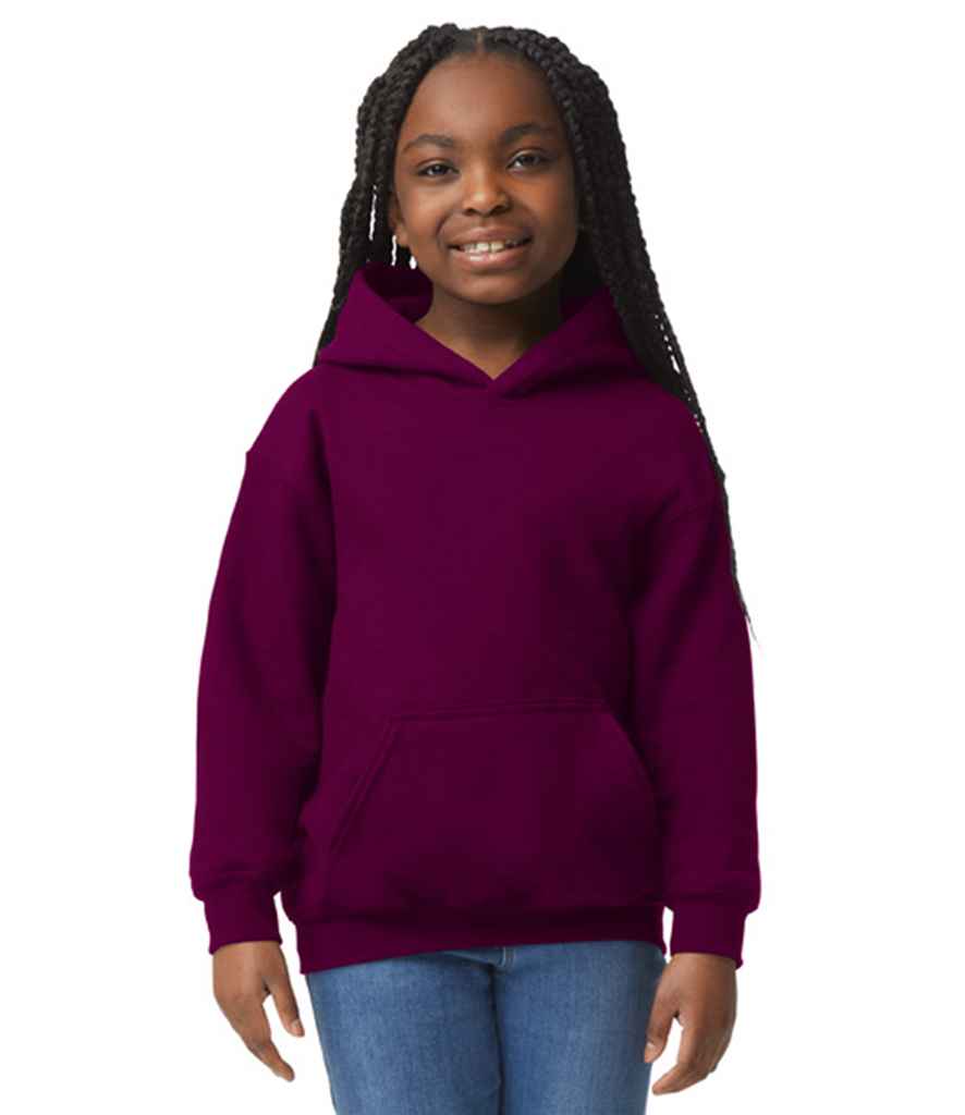 Gildan GD57B Maroon Model -  Ready to be Embroidered and Printed by Custard Workwear - Cheap Personalised and Customised Workwear in Nottinghamshire, Derbyshire and Leicestershire