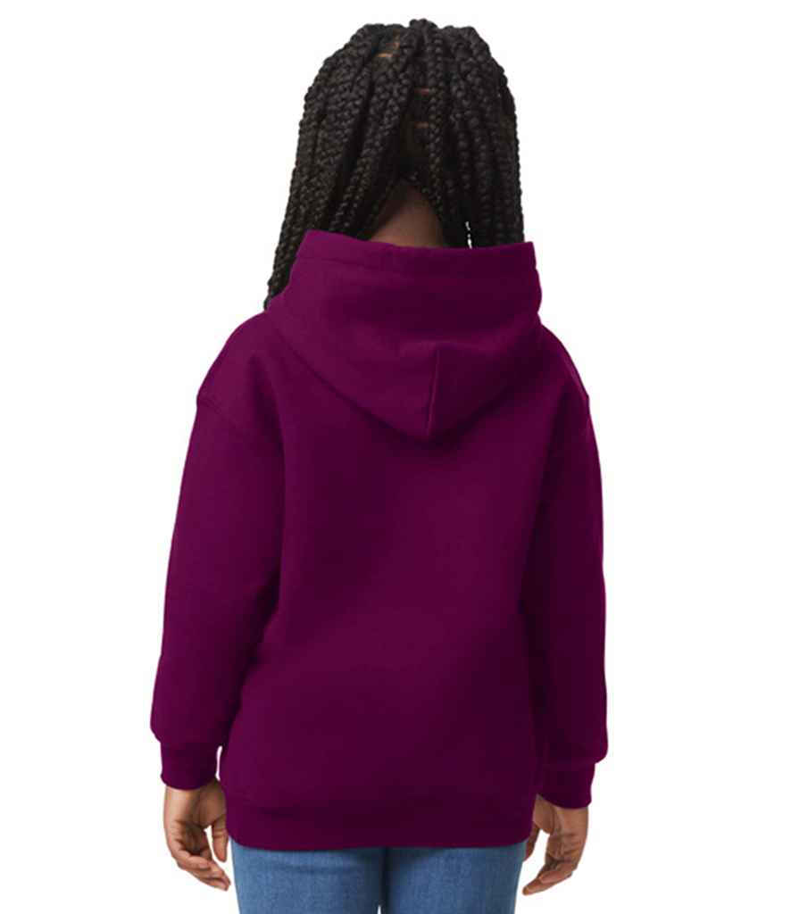 Gildan GD57B Maroon Model -  Ready to be Embroidered and Printed by Custard Workwear - Cheap Personalised and Customised Workwear in Nottinghamshire, Derbyshire and Leicestershire