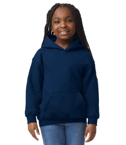 Gildan GD57B Navy Model -  Ready to be Embroidered and Printed by Custard Workwear - Cheap Personalised and Customised Workwear in Nottinghamshire, Derbyshire and Leicestershire