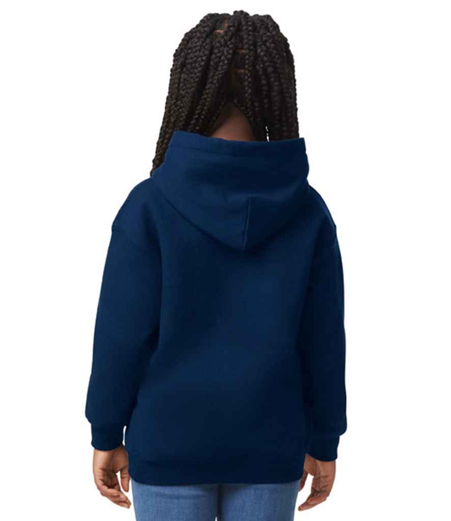 Gildan GD57B Navy Model -  Ready to be Embroidered and Printed by Custard Workwear - Cheap Personalised and Customised Workwear in Nottinghamshire, Derbyshire and Leicestershire