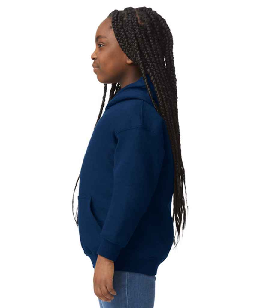 Gildan GD57B Navy Model -  Ready to be Embroidered and Printed by Custard Workwear - Cheap Personalised and Customised Workwear in Nottinghamshire, Derbyshire and Leicestershire
